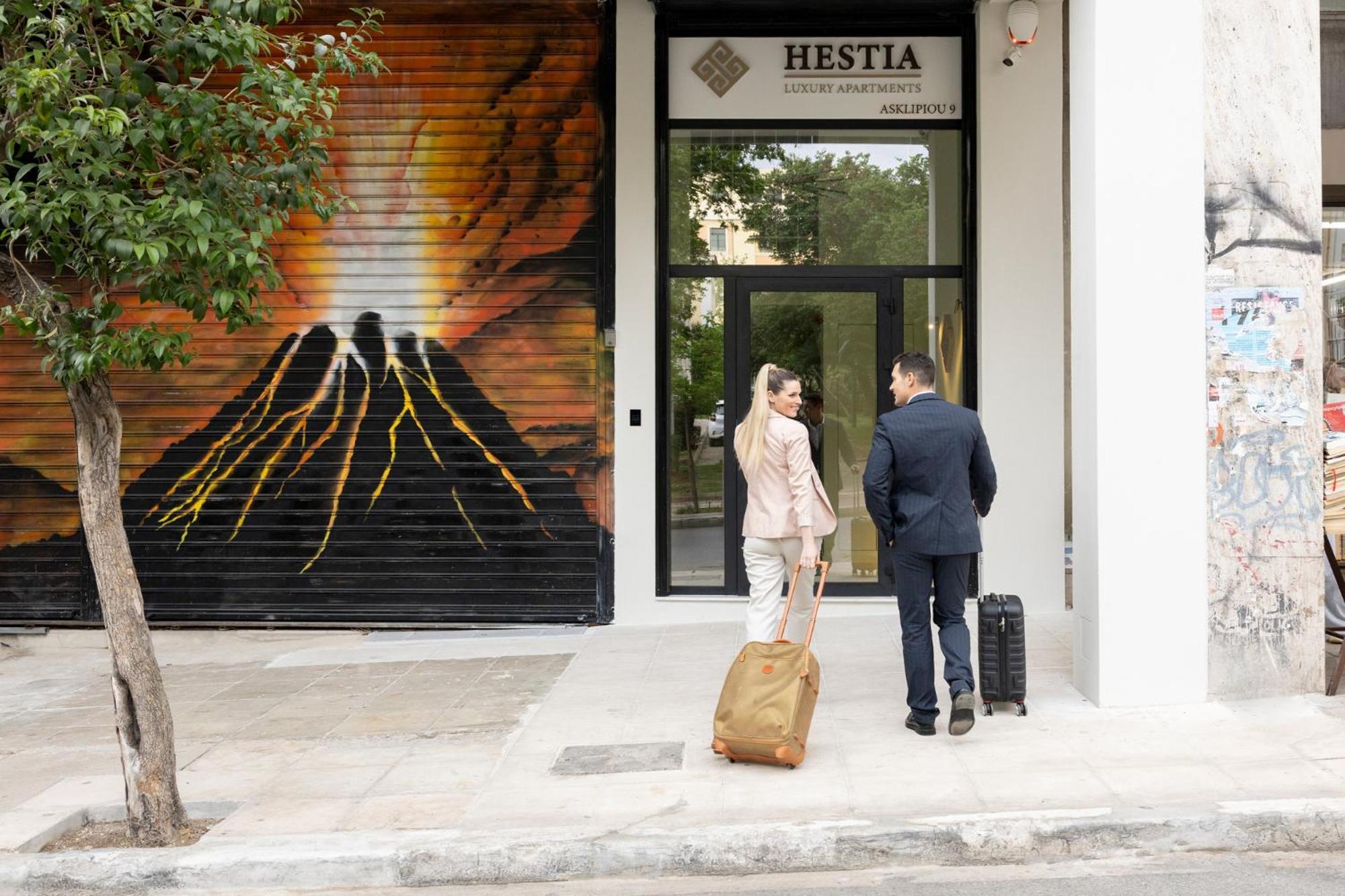 Hestia - Asklipiou 9 Aparthotel Atena Exterior foto